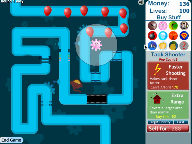 Bloons Tower Defence 3 Screenshot 1