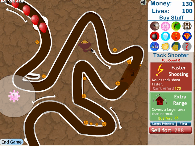 Bloons Tower Defence 3 Screenshot 2