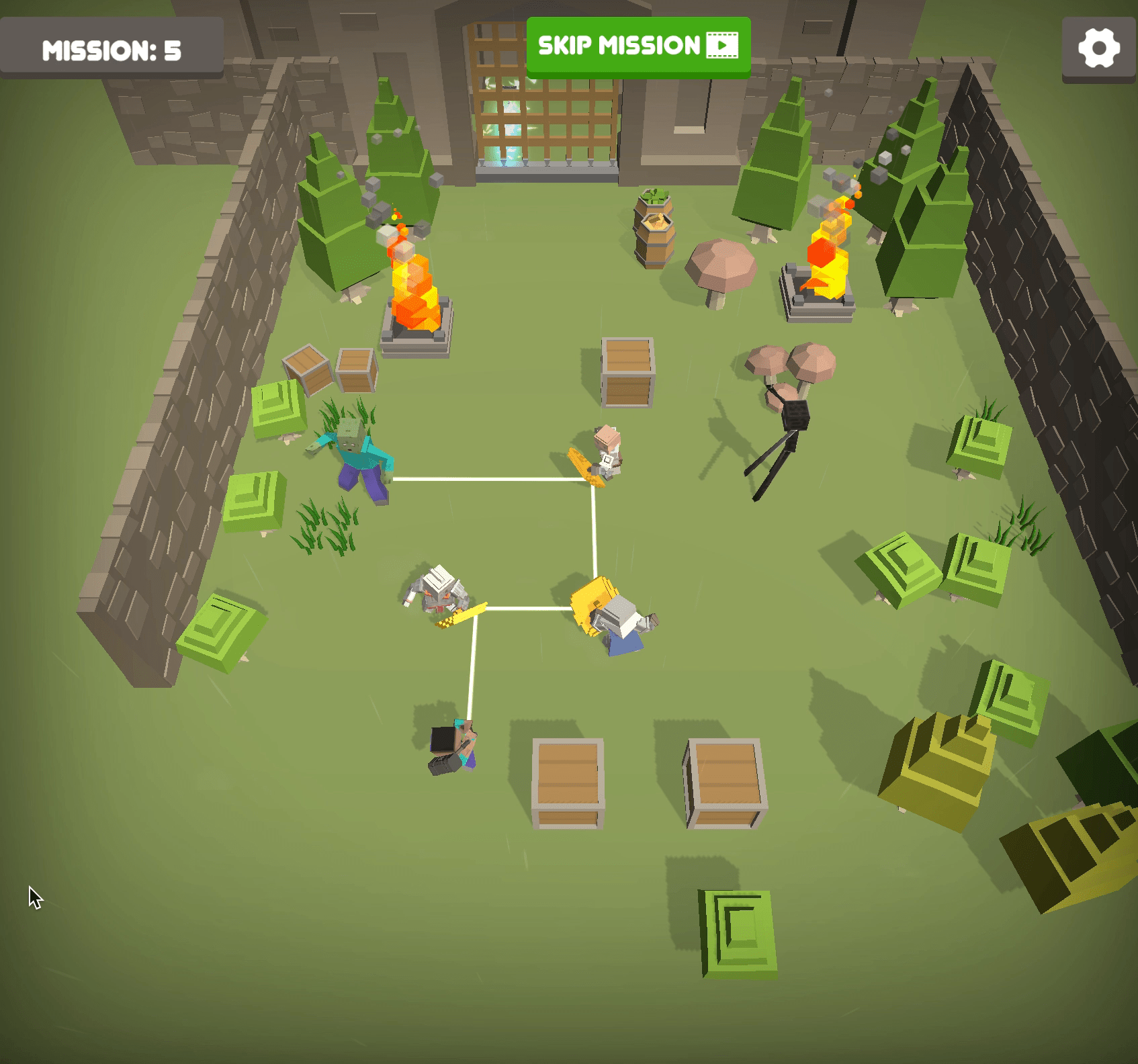 Noob vs Zombies Screenshot 1