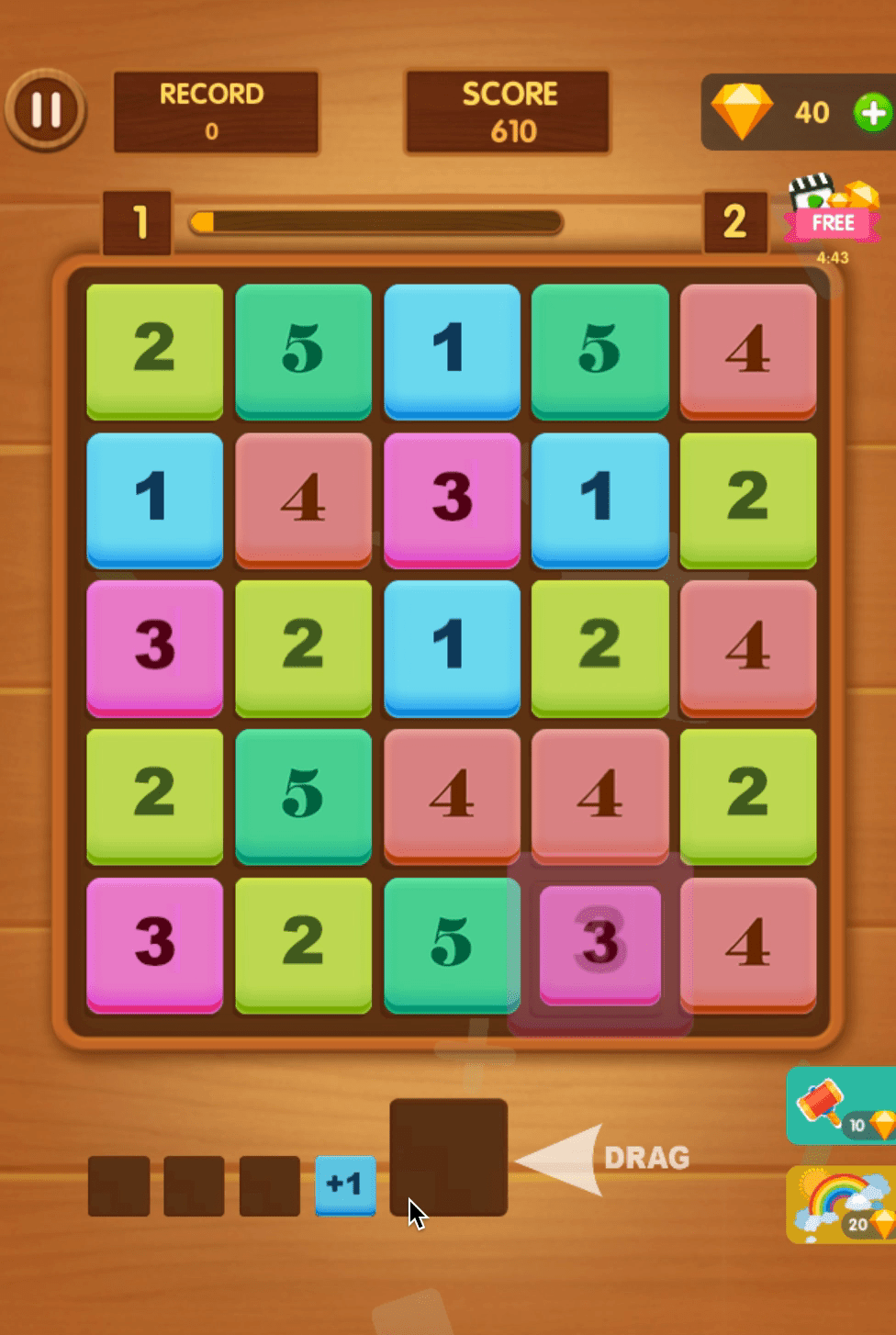 Merge Block Raising Screenshot 2 Merge Block Raising Screenshot 2