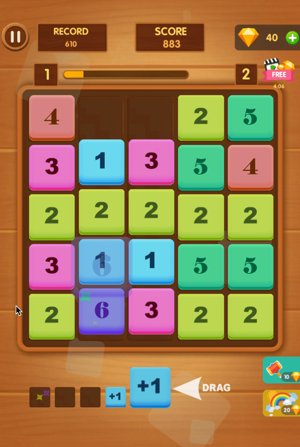 Merge Block Raising Screenshot 4 Merge Block Raising Screenshot 4