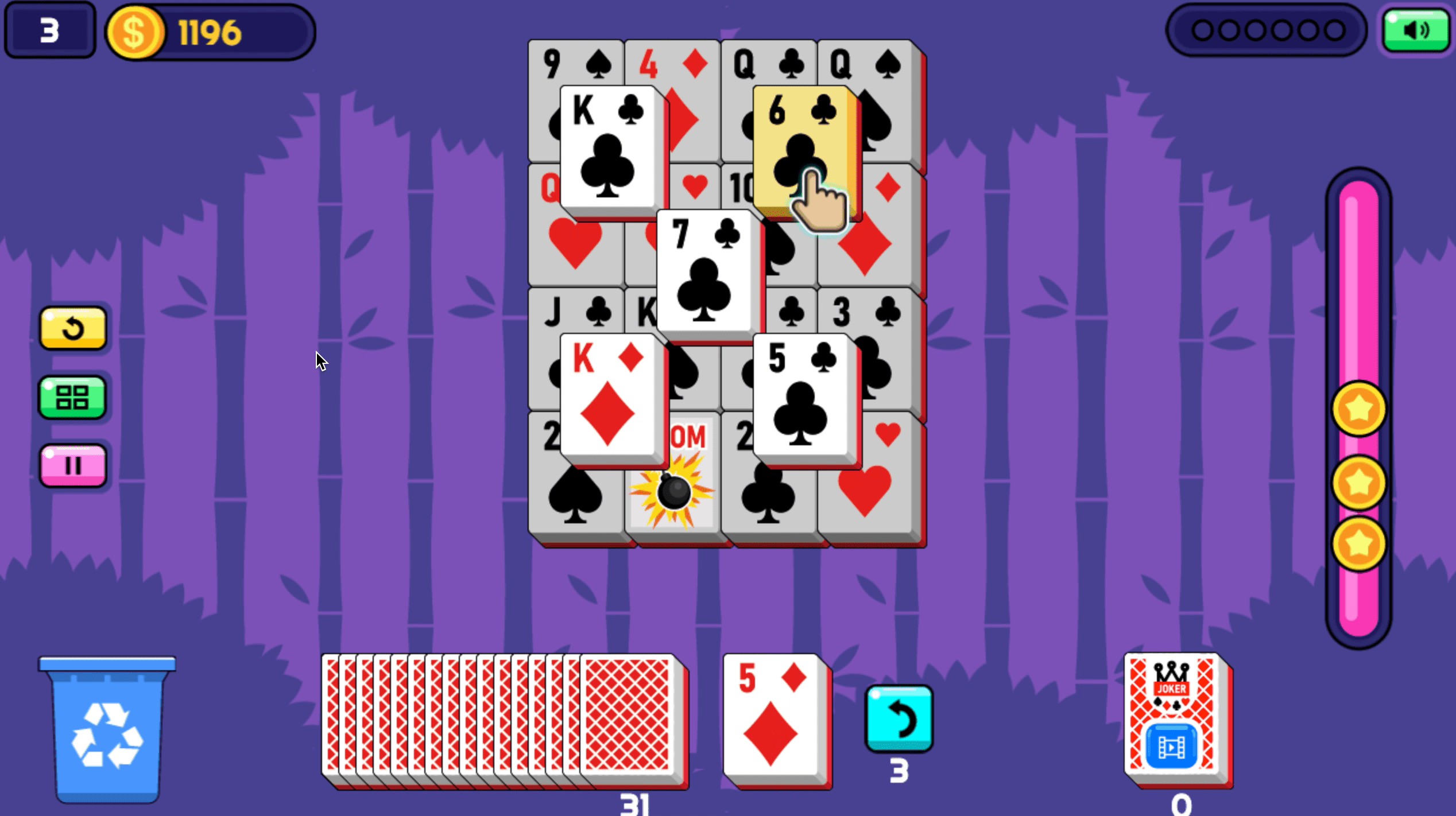 Pandjohng Solitaire Screenshot 1