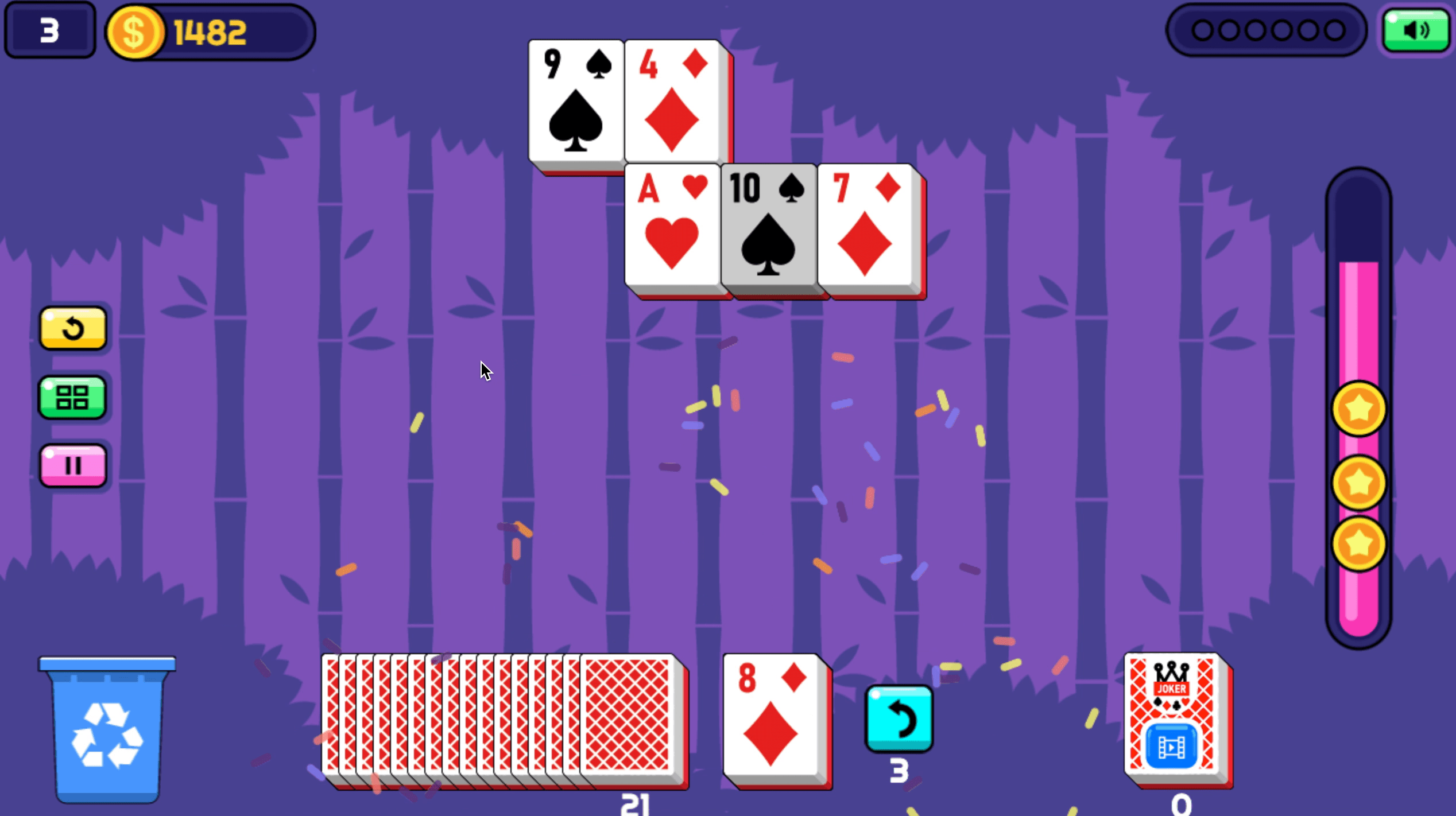 Pandjohng Solitaire Screenshot 2 Pandjohng Solitaire Screenshot 2