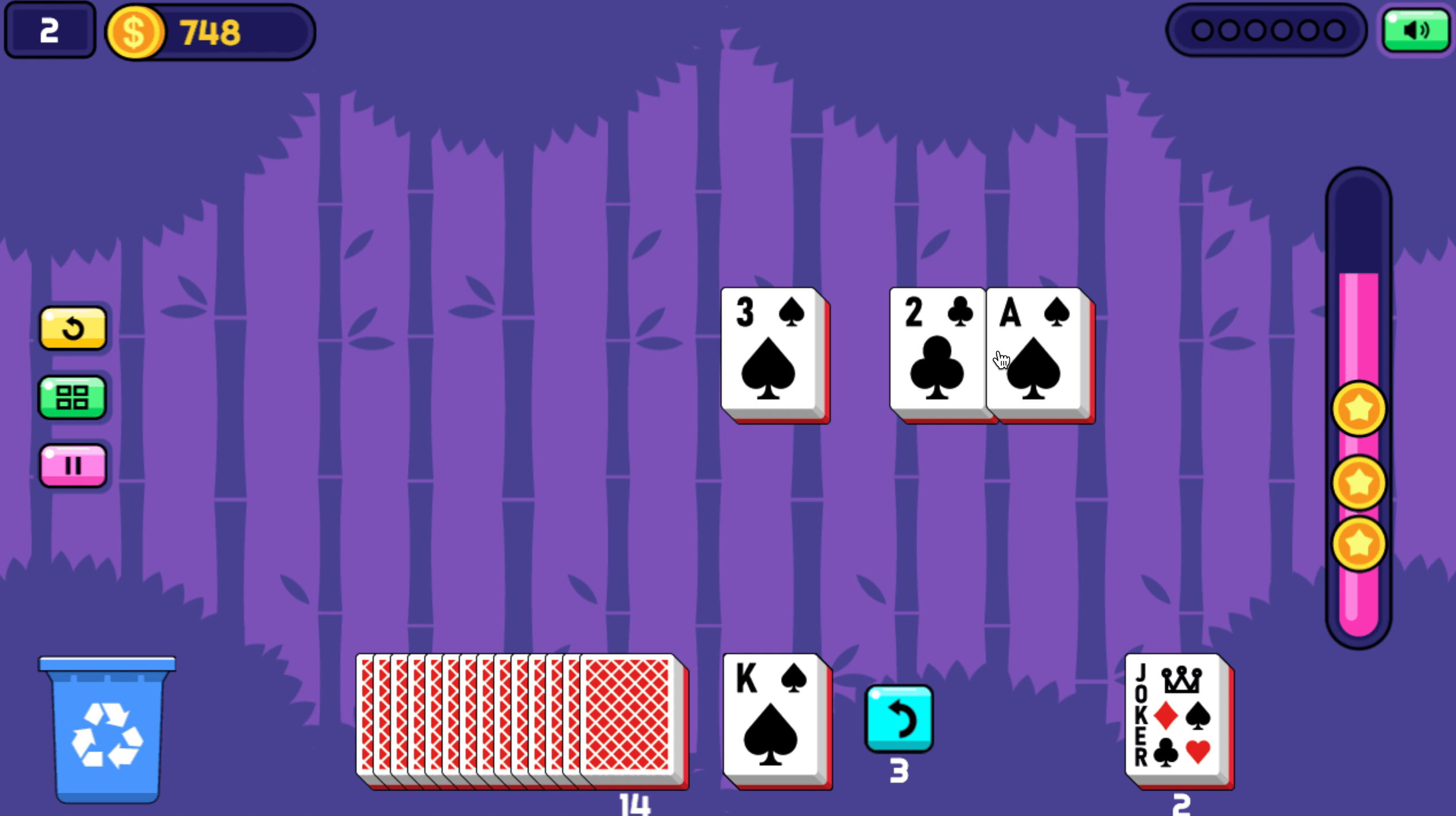 Pandjohng Solitaire Screenshot 5