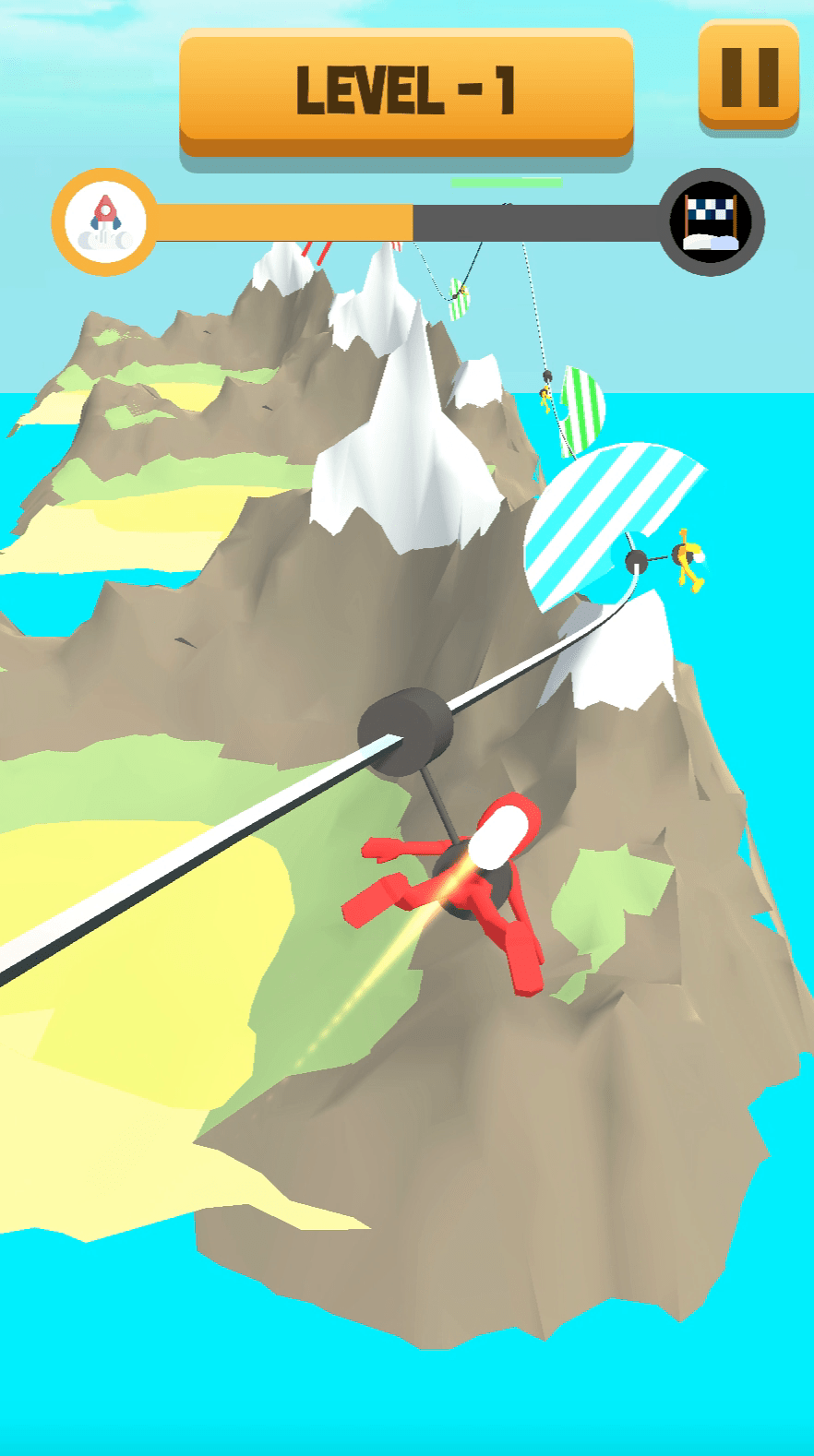 Jetpack Race Run Screenshot 1