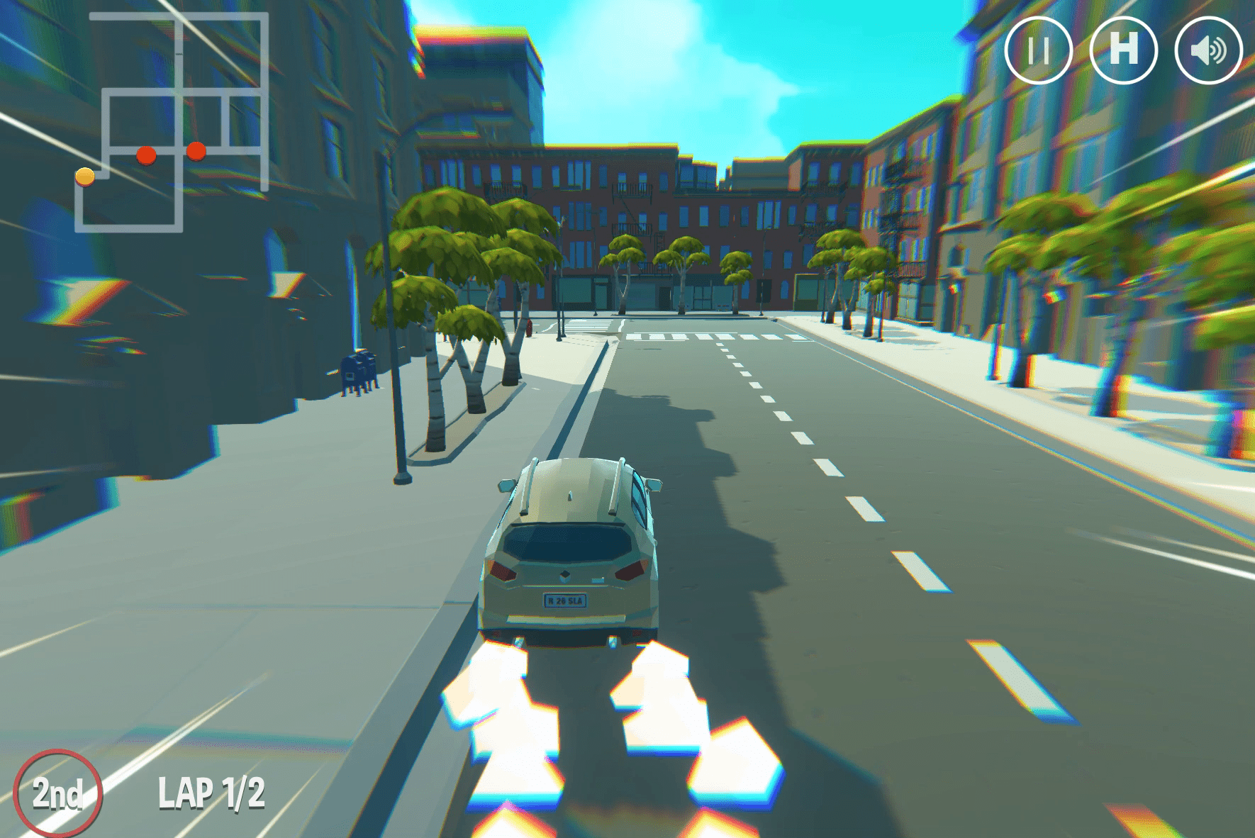 2 Player 3D City Racer Screenshot 11 2 Player 3D City Racer Screenshot 11