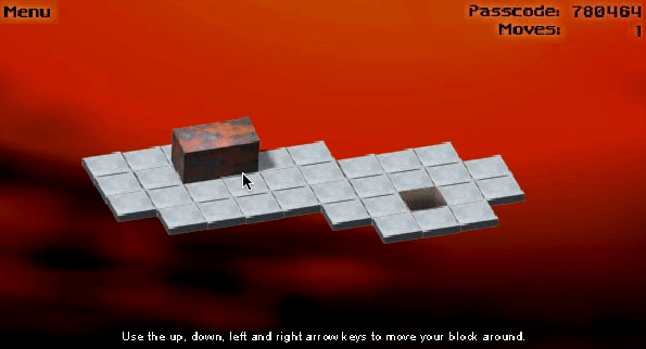 Bloxorz Screenshot 4 Bloxorz Screenshot 4