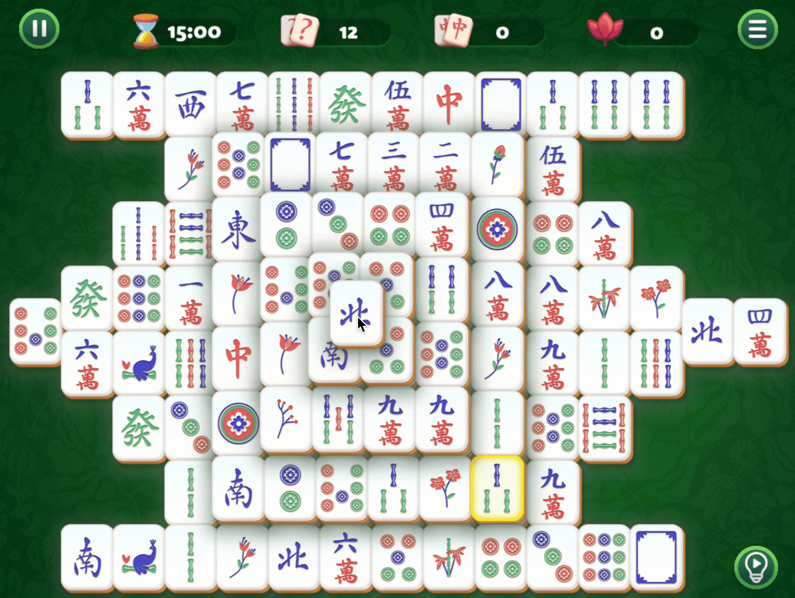 Solitaire Mahjong Classic Screenshot 1 Solitaire Mahjong Classic Screenshot 1