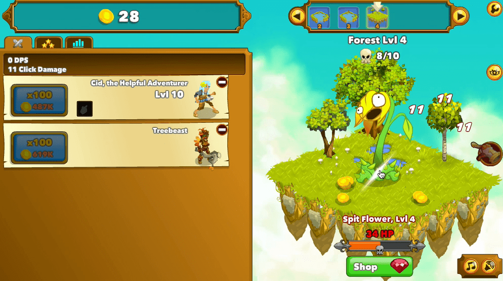 Clicker Heroes Screenshot 10 Clicker Heroes Screenshot 10
