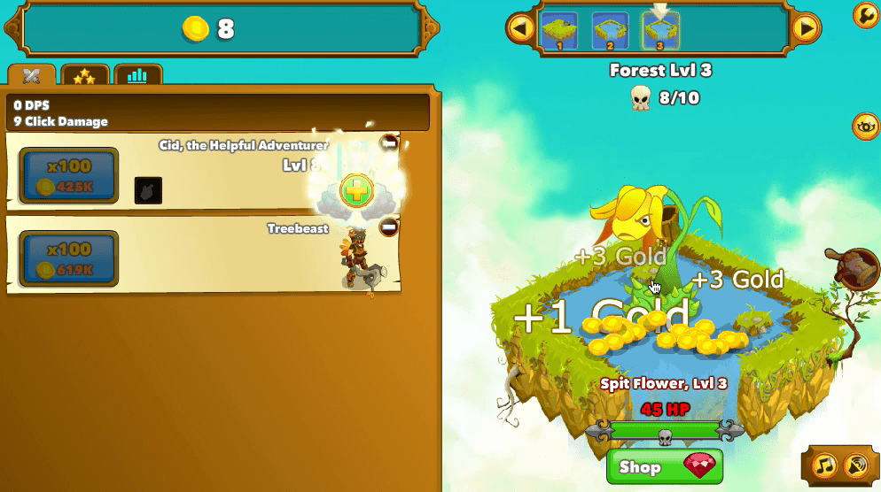 Clicker Heroes Screenshot 2