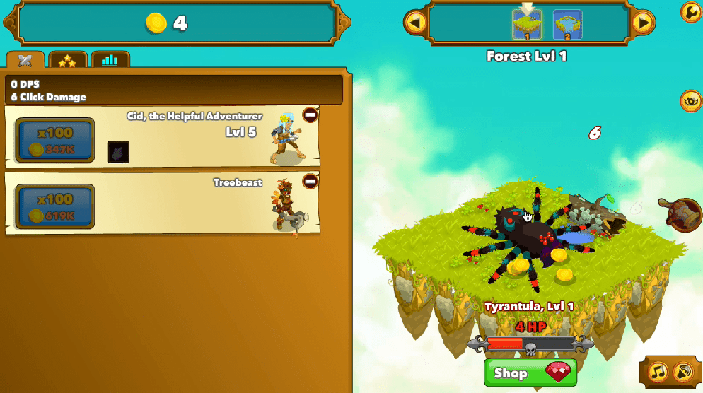 Clicker Heroes Screenshot 3 Clicker Heroes Screenshot 3