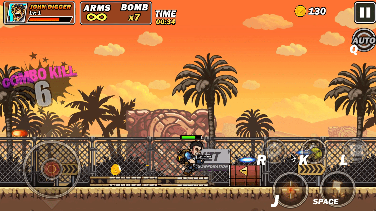 Metal Black Wars Screenshot 1