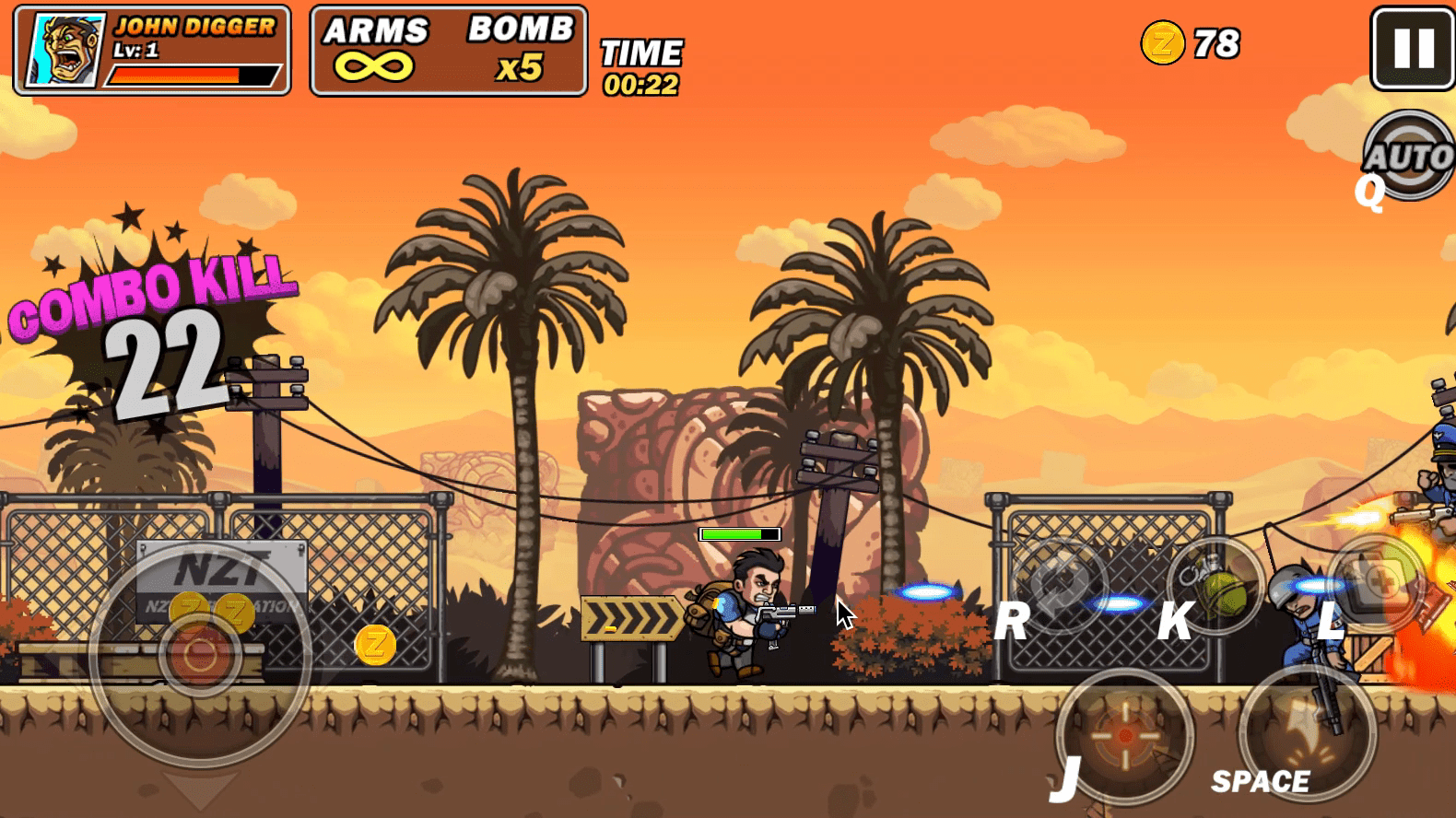 Metal Black Wars Screenshot 2