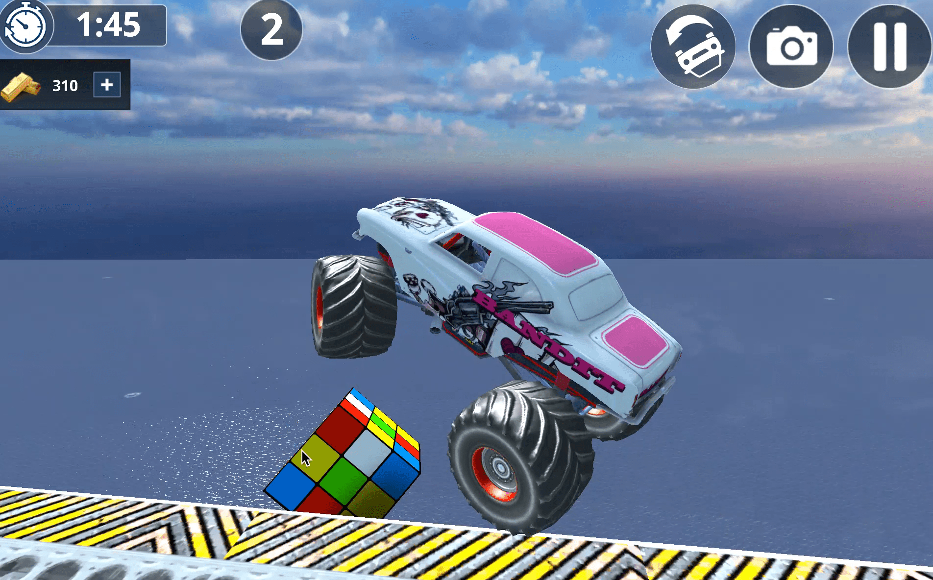 Impossible Monster Truck Race Screenshot 1