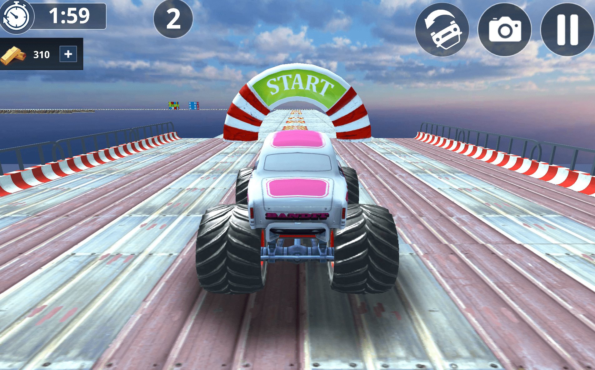 Impossible Monster Truck Race Screenshot 7