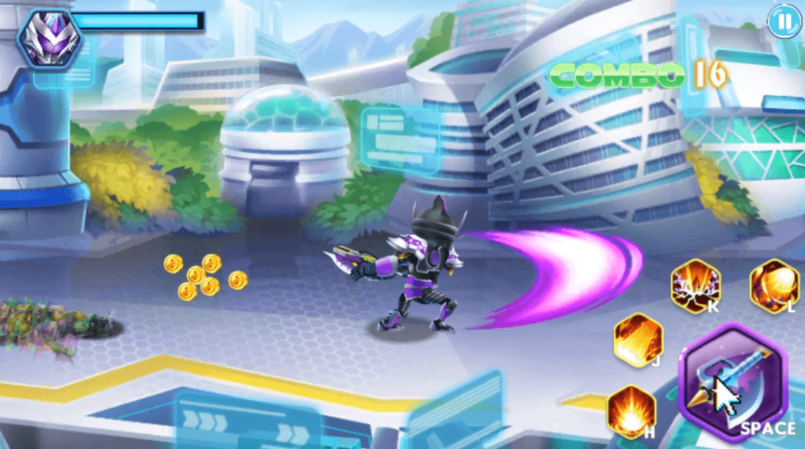 Ninja Robo Hero - Jogue Ninja Robo Hero Jogo Online