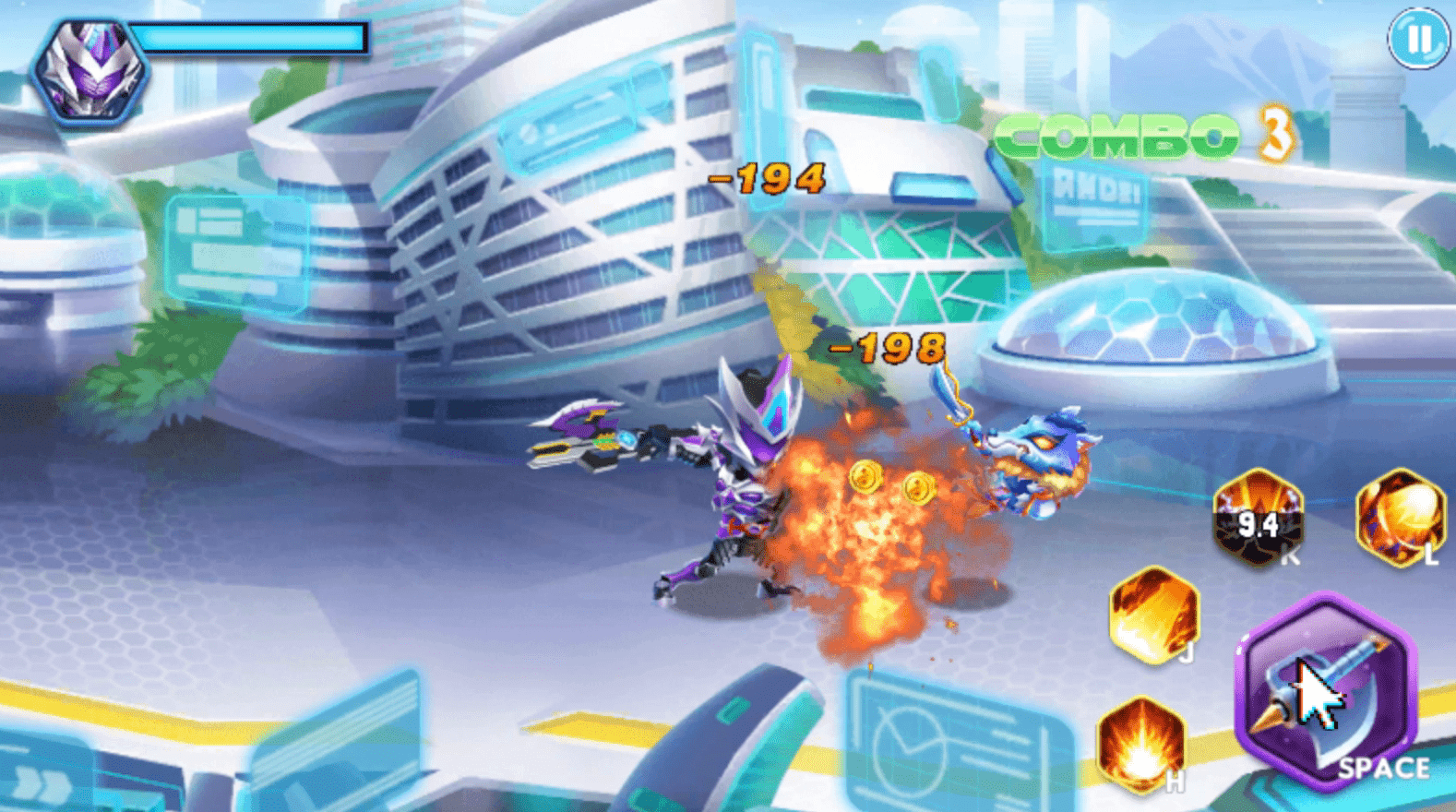 Ninja Robo Hero Screenshot 10 Ninja Robo Hero Screenshot 10