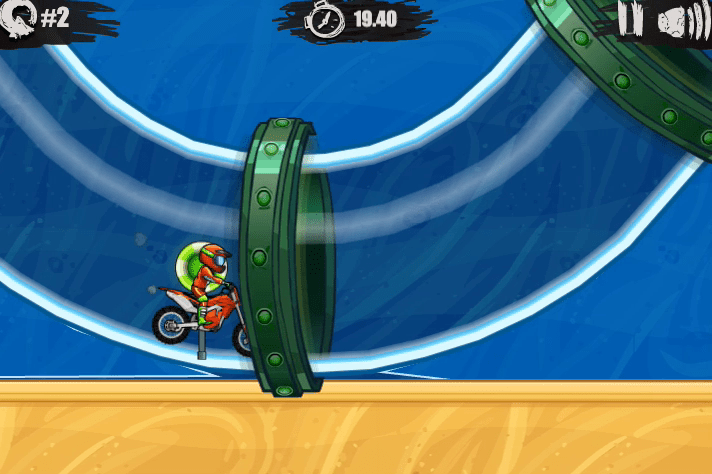 Moto X3M Bike Race Game - New Pool Party All Levels 1-15 