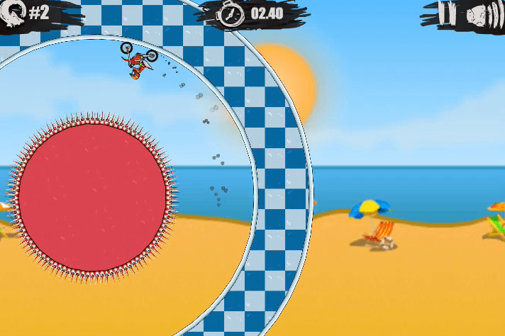 Moto X3M 5 Pool Party (level 9) Moto X3M 5 Pool Party (level 9