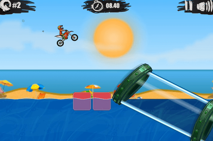 Moto X3M: Pool Party Screenshot 6