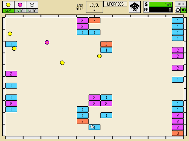 idle breakout is so fun 🥰💫 . . . . . . #coolmathgames #breakout