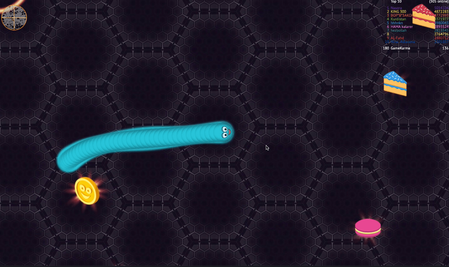 Wormate.io Screenshot 2 Wormate.io Screenshot 2