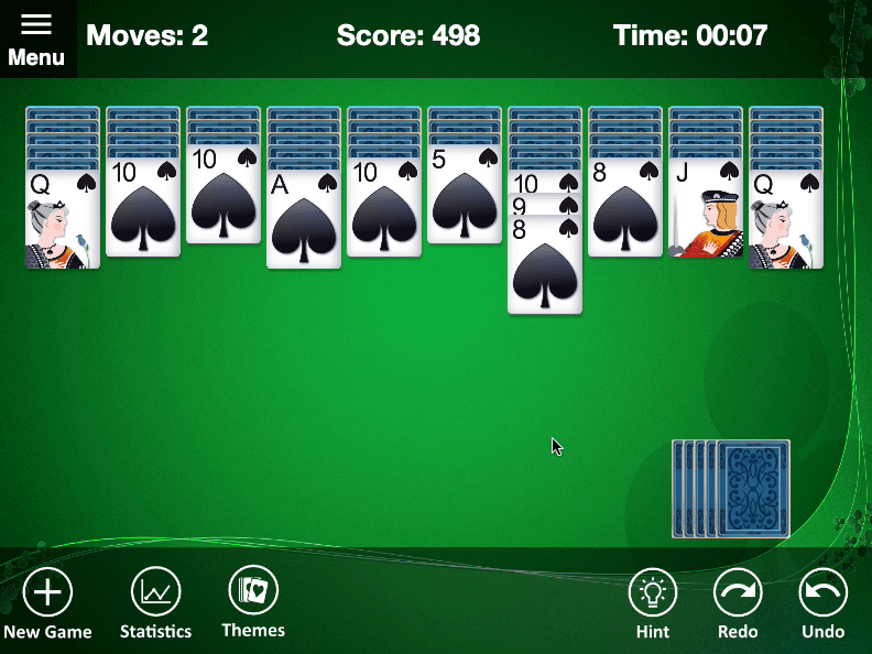 Amazing Spider Solitaire Screenshot 1 Amazing Spider Solitaire Screenshot 1