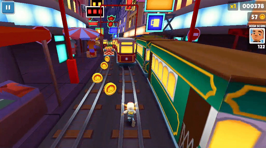 Subway Surfers Screenshot 2 Subway Surfers Screenshot 2