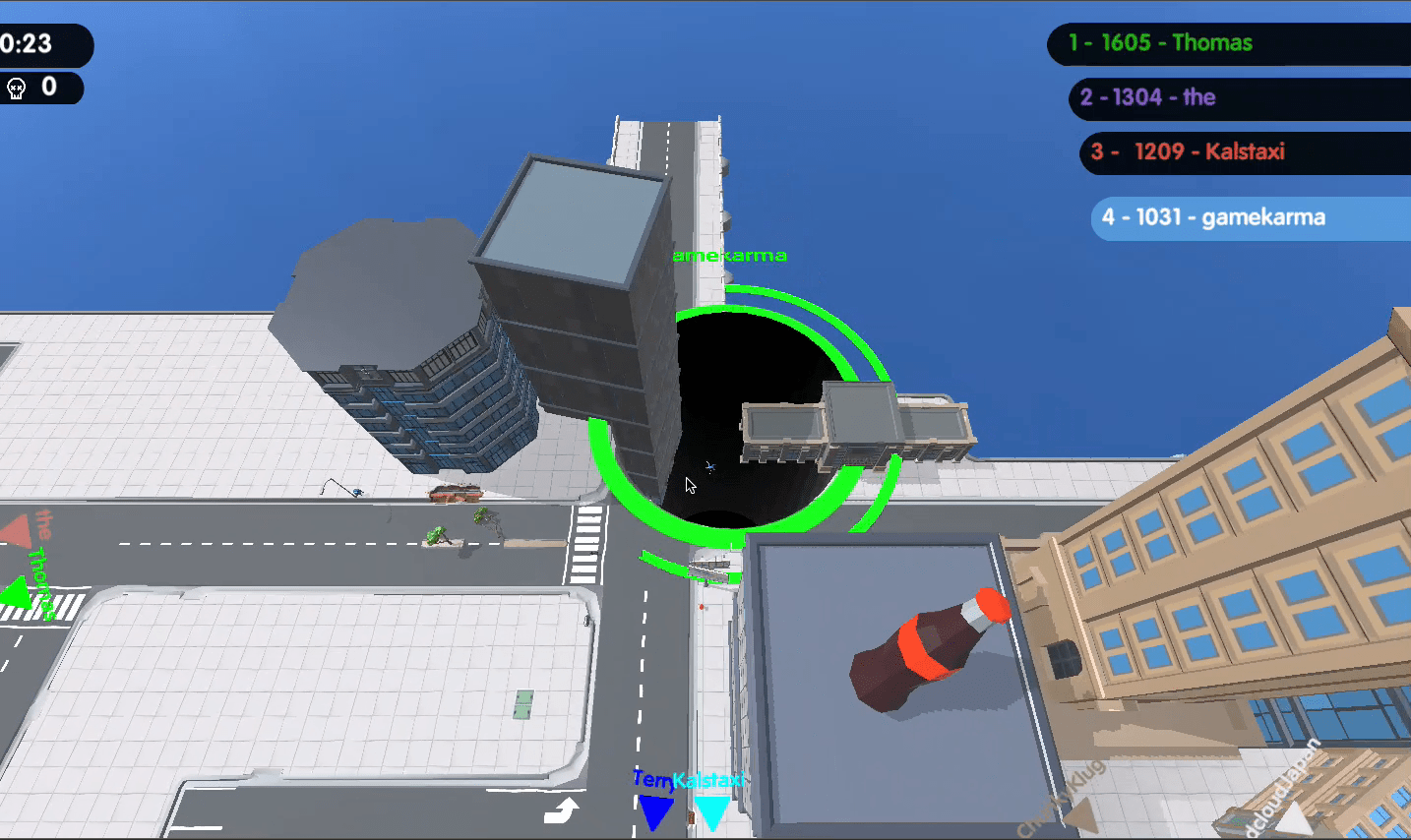 Hole.io Screenshot 3 Hole.io Screenshot 3