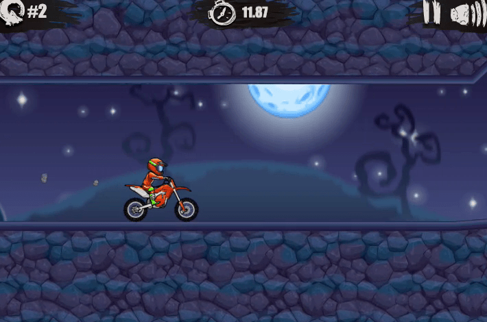 Moto X3M: Spooky Land Screenshot 14