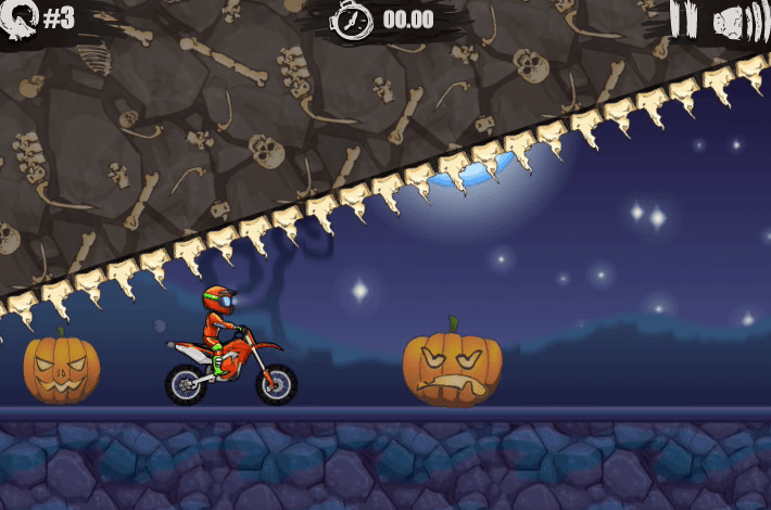 Moto X3M: Spooky Land Screenshot 5