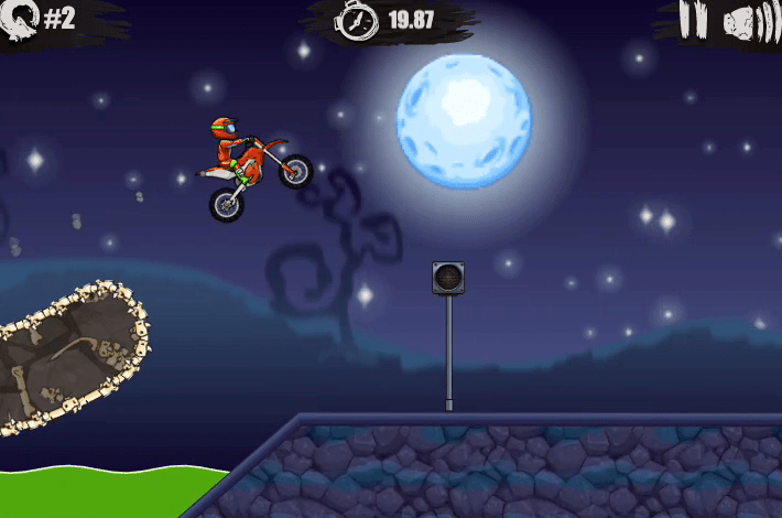 Moto X3M: Spooky Land Screenshot 7