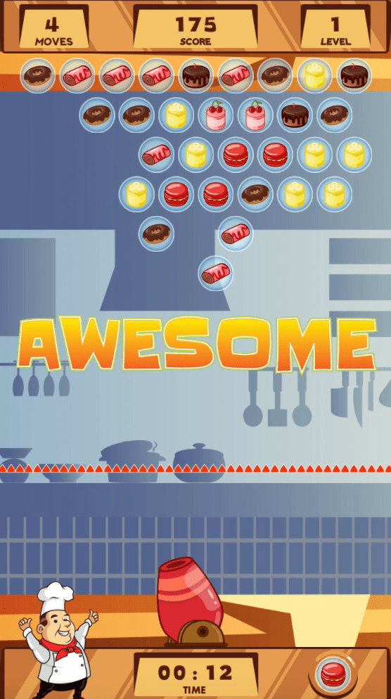 Happy Chef Bubble Shooter Screenshot 11