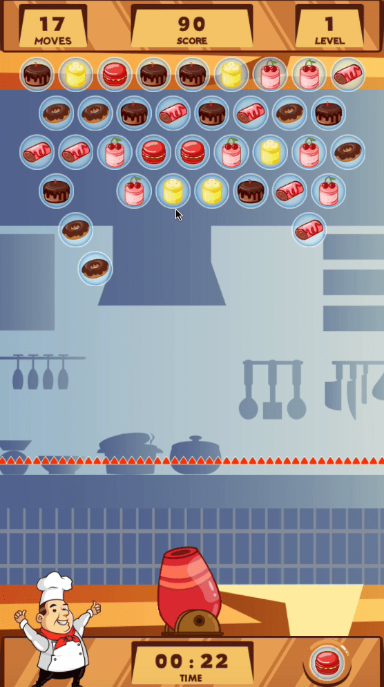 Happy Chef Bubble Shooter Screenshot 7