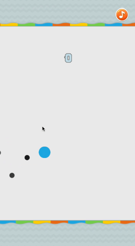 Flappy Color Ball Screenshot 2