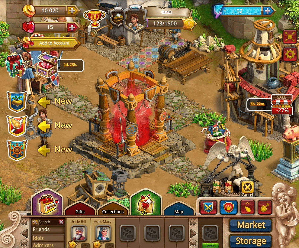 Knights And Brides Screenshot 1 Knights And Brides Screenshot 1