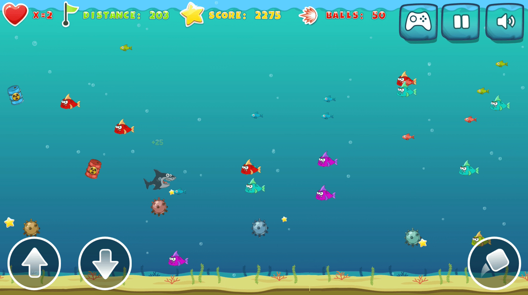 Mad Shark Screenshot 1