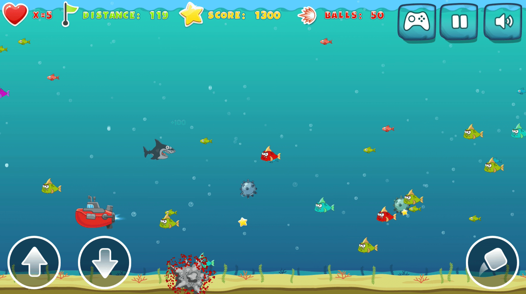 Mad Shark Screenshot 2 Mad Shark Screenshot 2