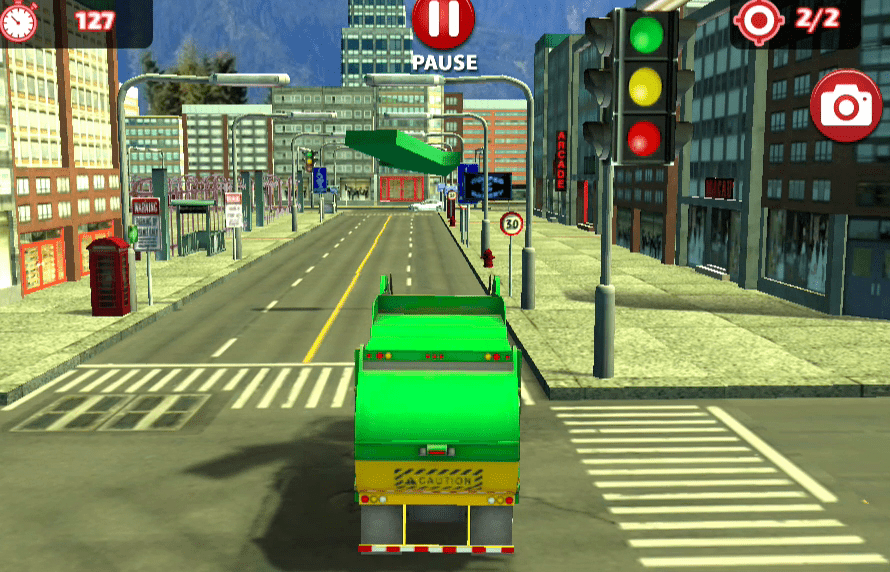 Garbage Truck Simulator Screenshot 1 Garbage Truck Simulator Screenshot 1