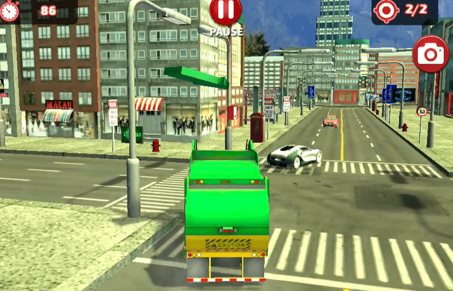 Garbage Truck Simulator Screenshot 2