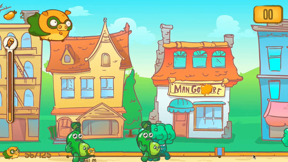 Mango Piggy Piggy vs Bad Veggies Screenshot 7 Mango Piggy Piggy vs Bad Veggies Screenshot 7