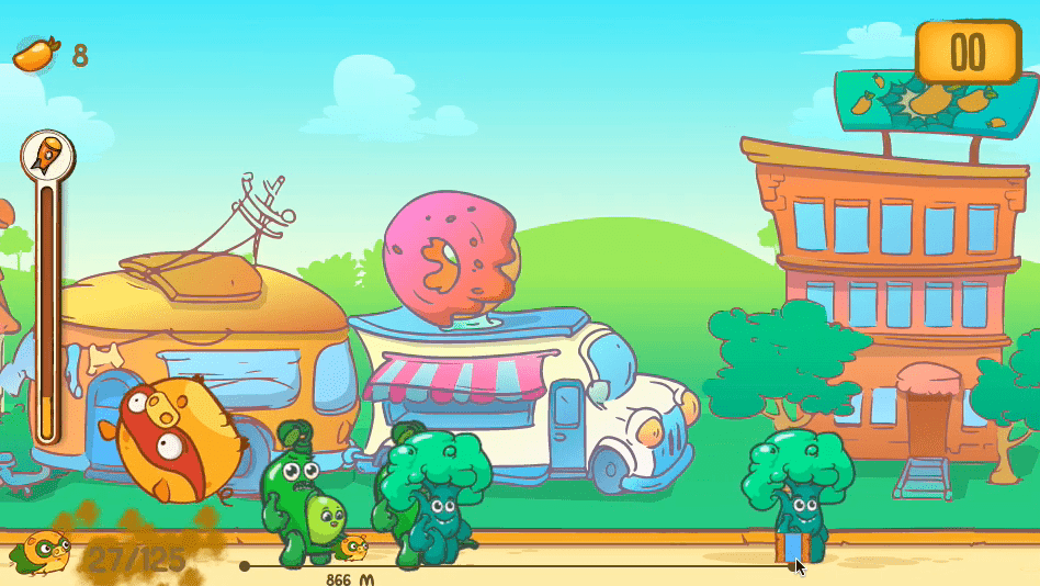 Mango Piggy Piggy vs Bad Veggies Screenshot 8 Mango Piggy Piggy vs Bad Veggies Screenshot 8