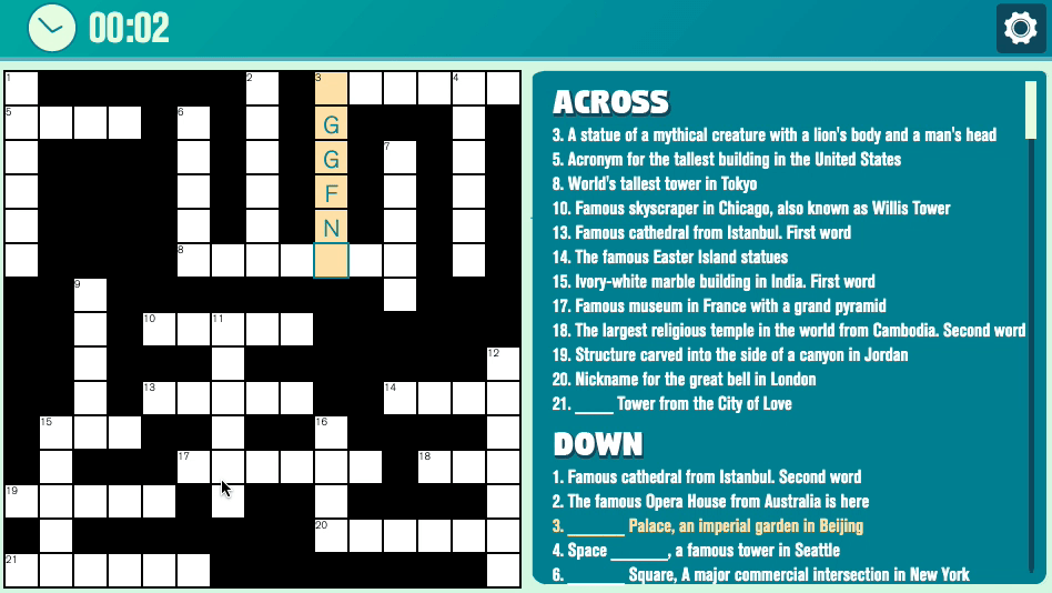 Casual Crossword Screenshot 2 Casual Crossword Screenshot 2