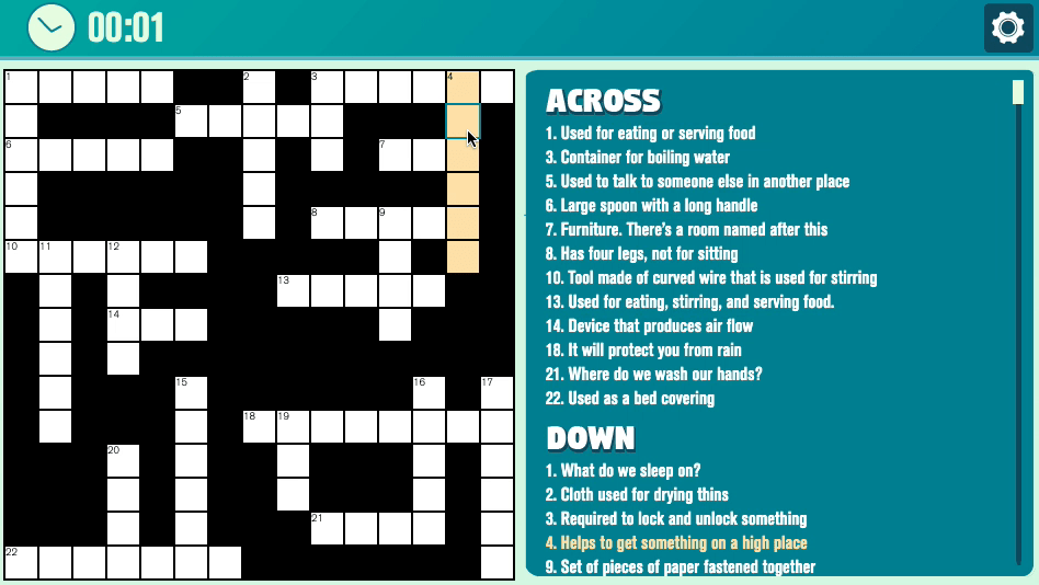 Casual Crossword Screenshot 3