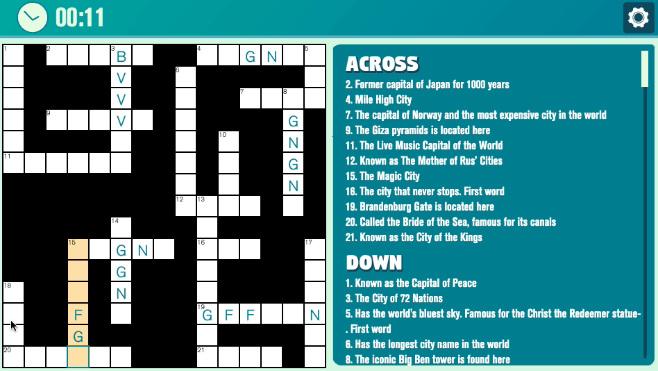 Casual Crossword Screenshot 6