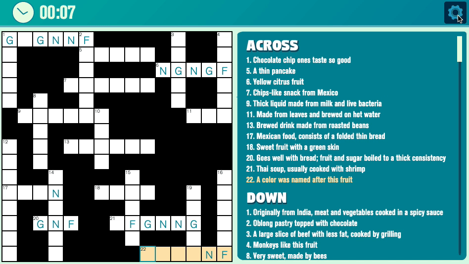 Casual Crossword Screenshot 7