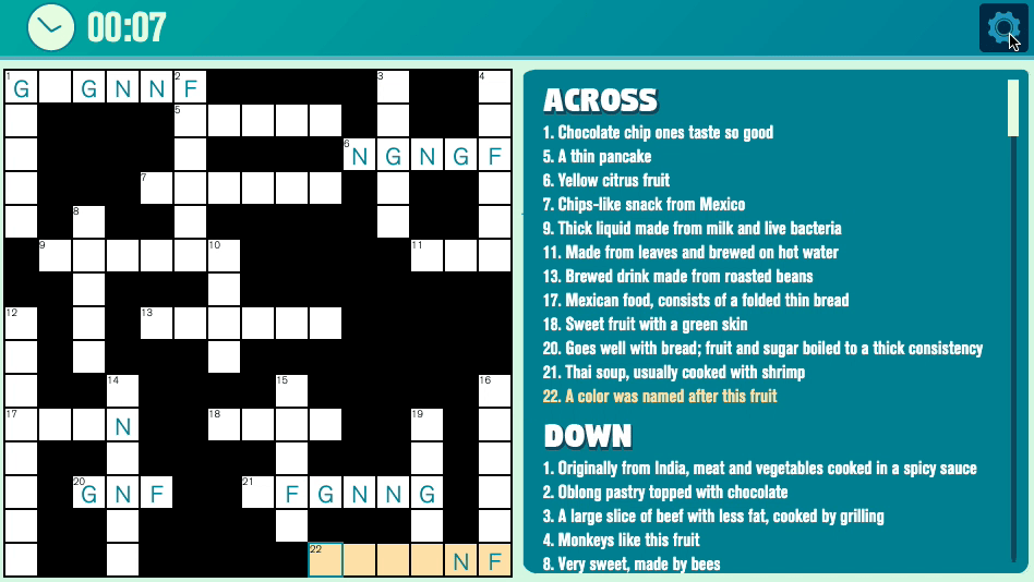 Casual Crossword Screenshot 7 Casual Crossword Screenshot 7