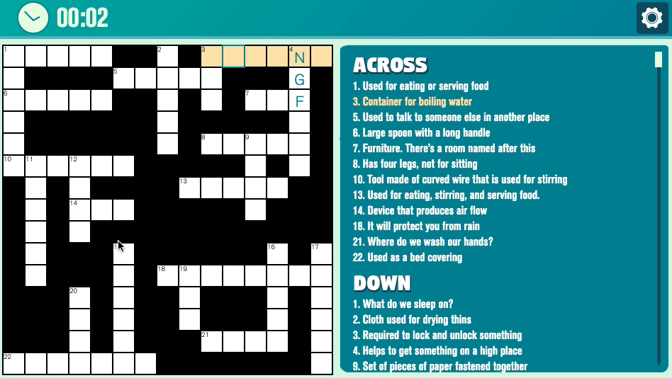 Casual Crossword Screenshot 9