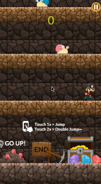 Miner Jumping Screenshot 1