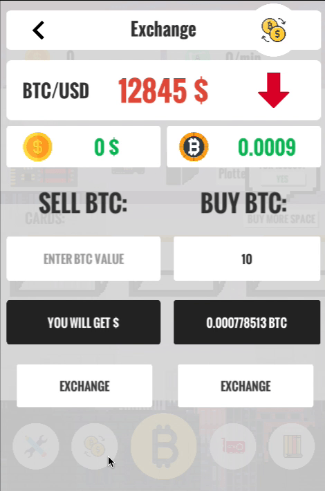 Bitcoin Clicker Screenshot 2 Bitcoin Clicker Screenshot 2